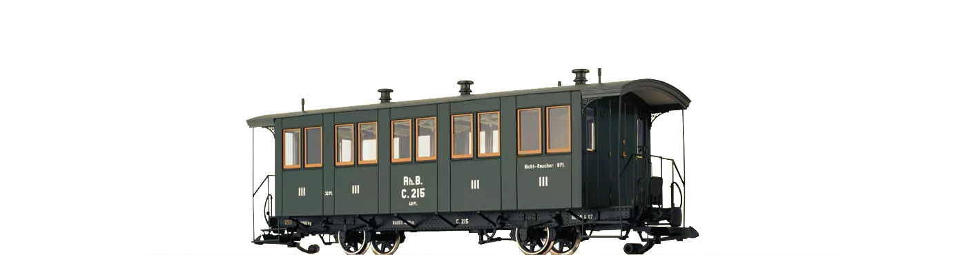 15001 - Personenwagen C. 215 RhB, 3. Klasse