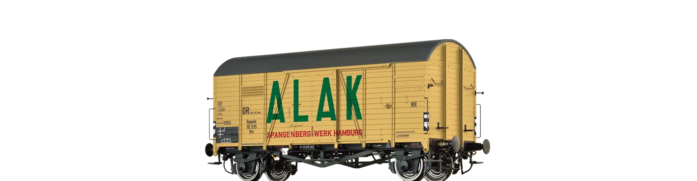 37195 - Gedeckter Güterwagen Grs "ALAK" der DR Brit.-US-Zone