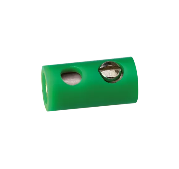 3013 - Muffen rund, ∅ 2,5 mm, grün