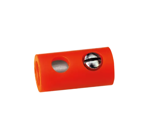 3046 - Muffen rund, ∅ 2,5 mm, orange