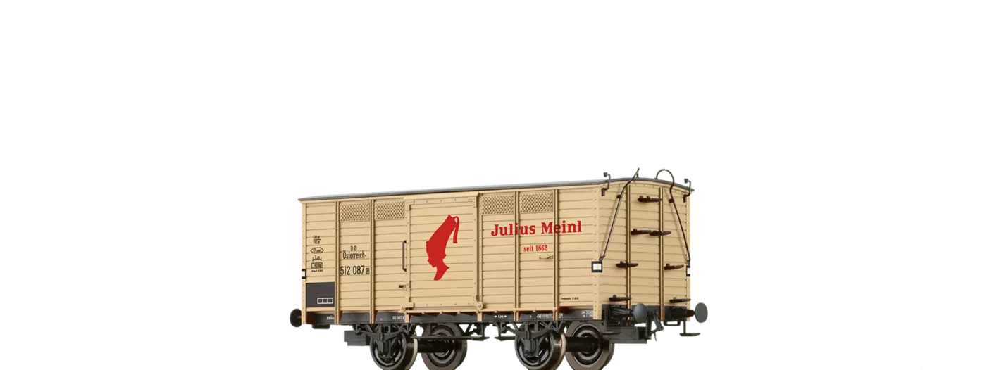 48049 - Gedeckter Güterwagen G "Julius Meinl" BBÖ