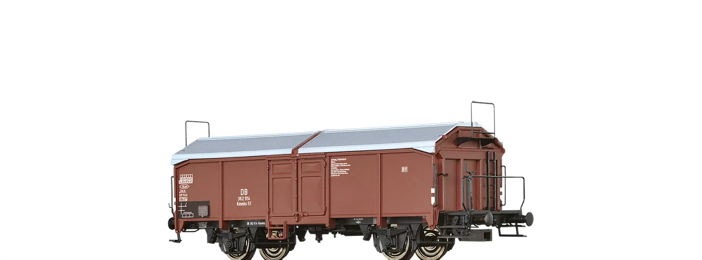 48634 - Gedeckter Güterwagen Kmmks 51 DB