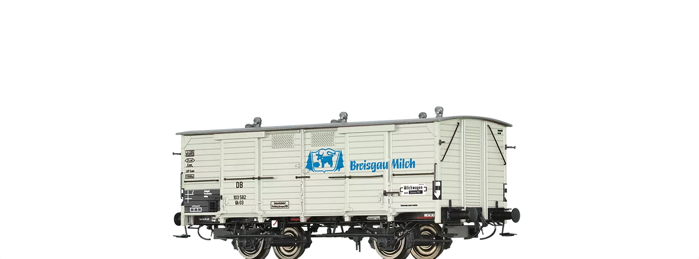 48669 - Milchwagen Gh 03 "Breisgau Milch" DB