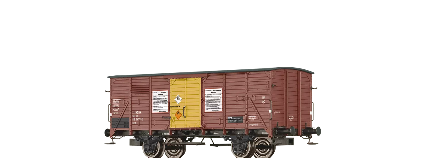 49072 - Gedeckter Güterwagen Gklm "Tetraethylblei" DR