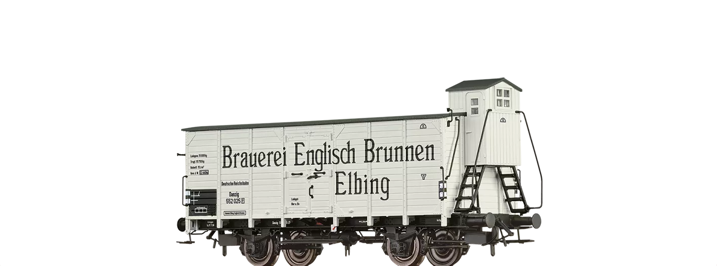 49813 - Gedeckter Güterwagen "Brauerei Englisch Brunnen" DRG