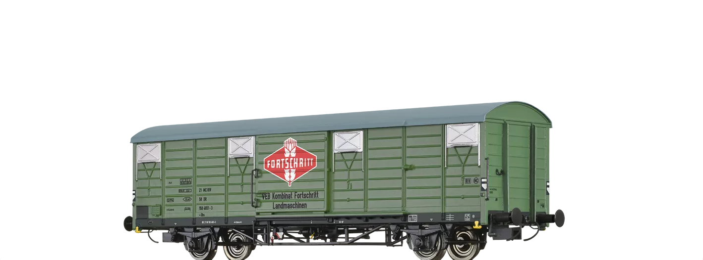 49918 - Gedeckter Güterwagen Gbs "Fortschritt" DR