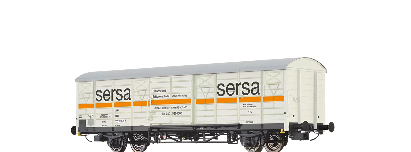 49924 - Gedeckter Güterwagen Gbs "sersa" DR
