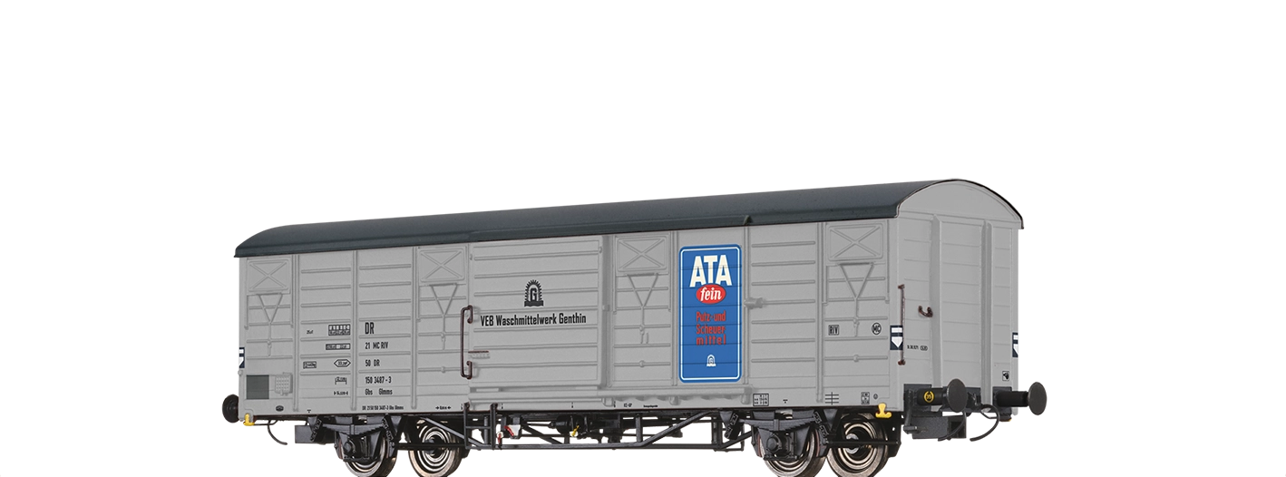 49928 - Gedeckter Güterwagen Glmms "ATA" DR