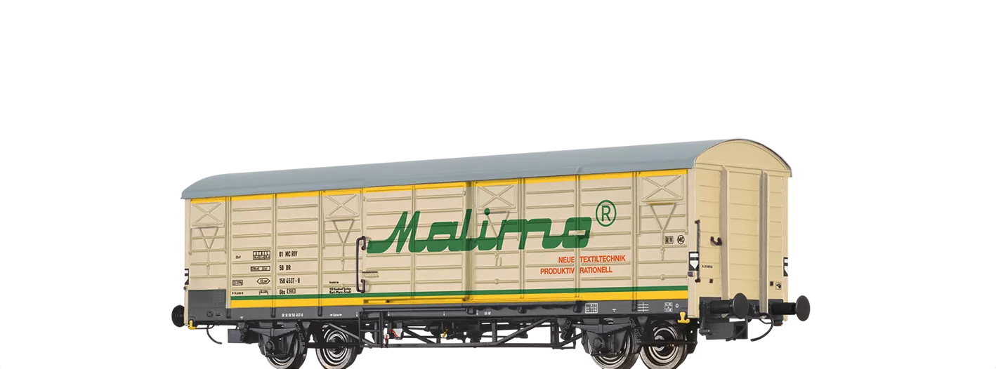 49929 - Gedeckter Güterwagen Gbs§[1500]§ "Malimo" DR