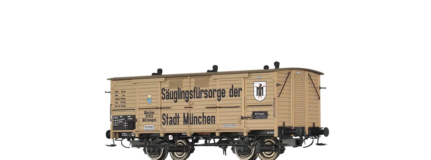 50360 - Milchwagen "Säuglingsfürsorge München" K.Bay.Sts.B.