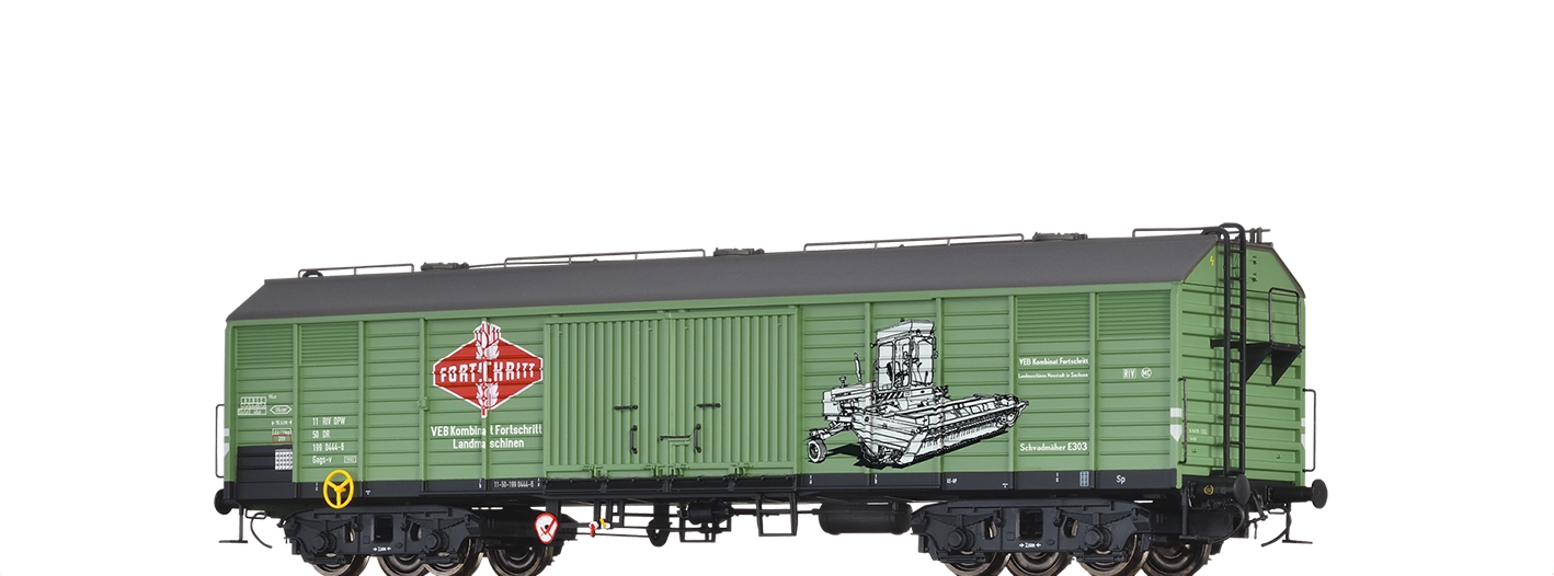 50410 - Gedeckter Güterwagen Gags-v "Fortschritt" DR