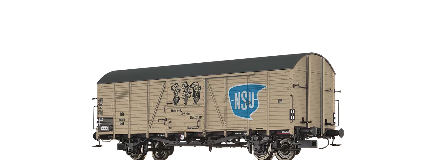 50471 - Gedeckter Güterwagen Glr23 "NSU" DB