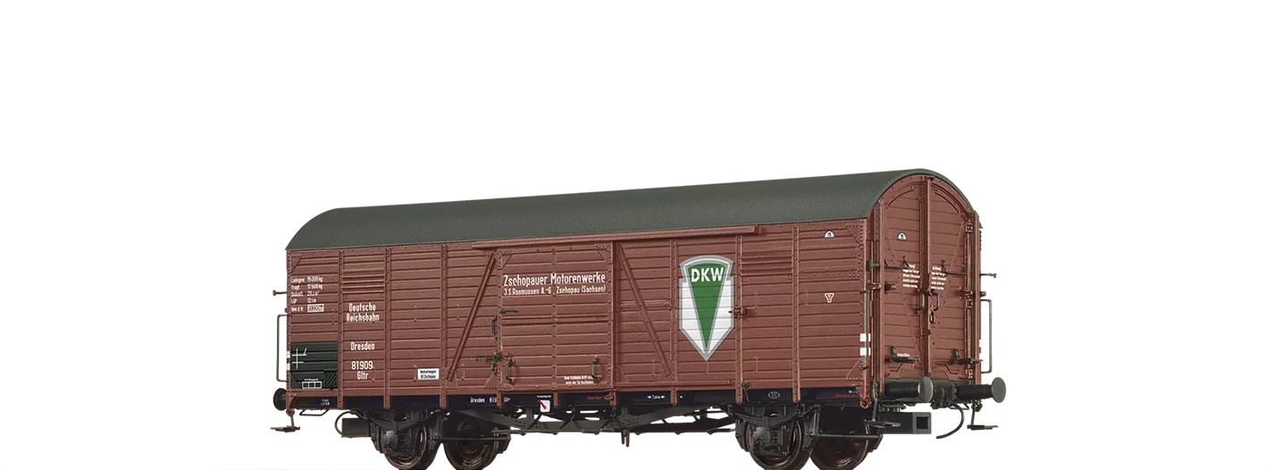 50472 - Gedeckter Güterwagen Dresden "DKW" DRG