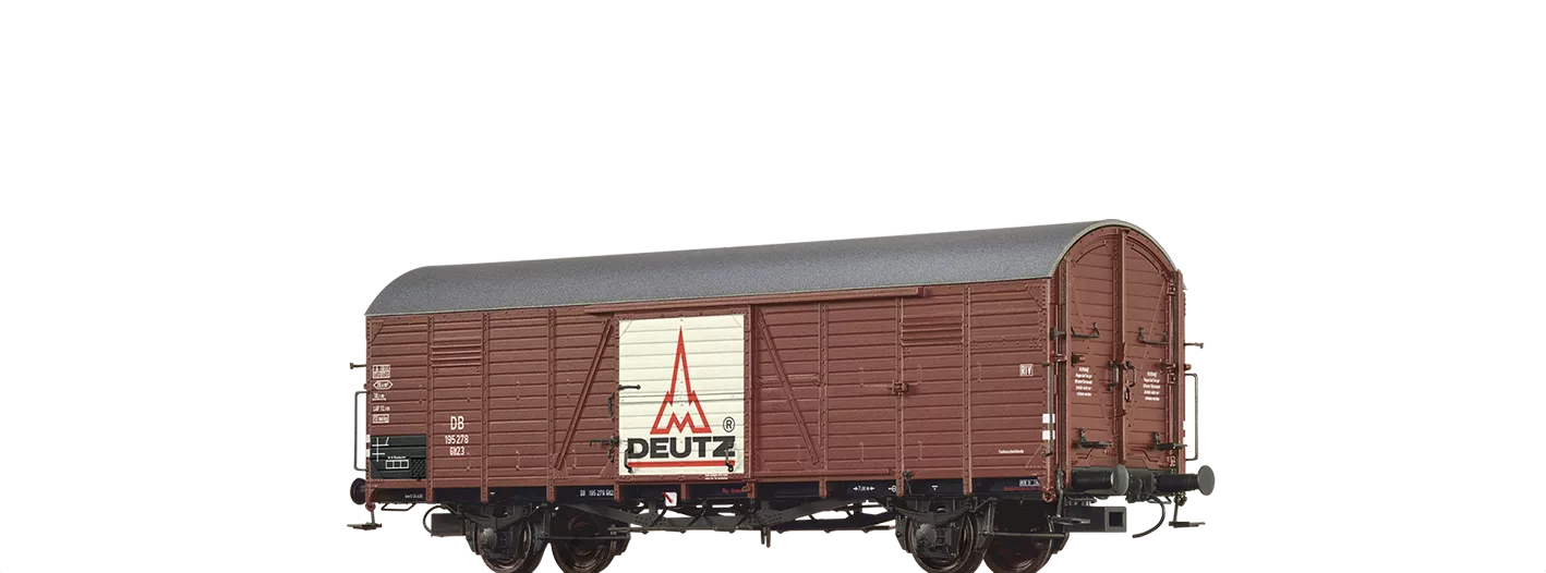 50487 - Gedeckter Güterwagen Glt23 "Deutz Traktoren" DB