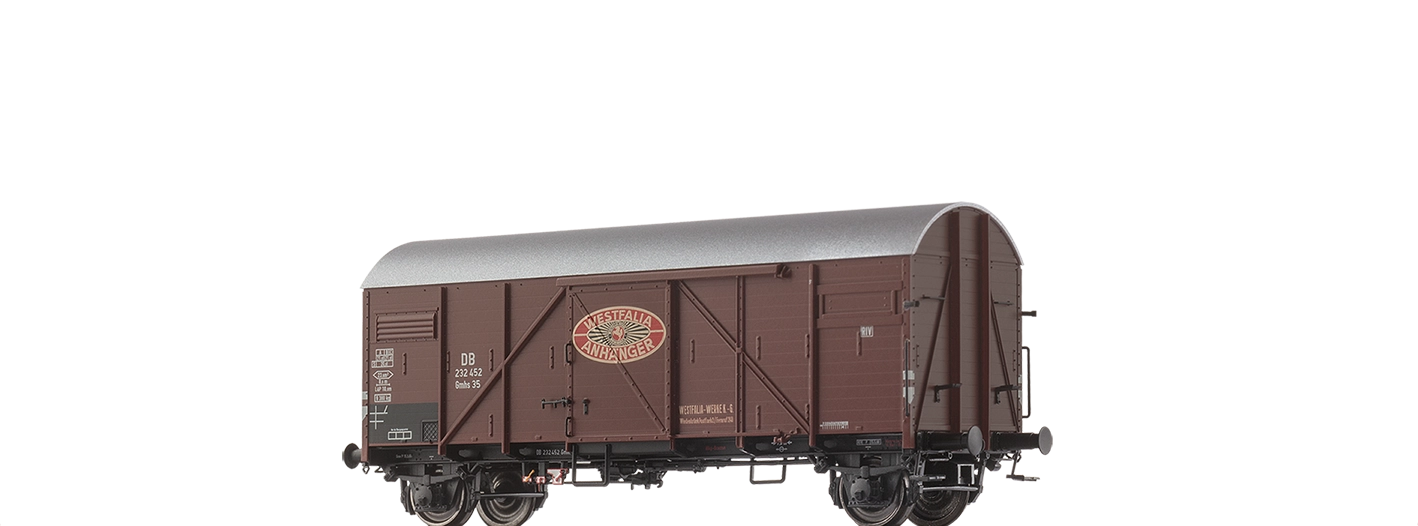 50804 - Gedeckter Güterwagen Gmhs 35 „Westfalia” DB
