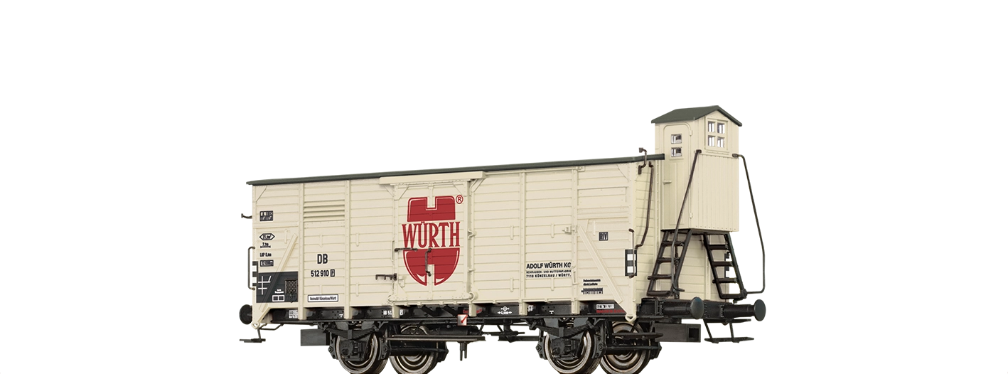 50954 - Gedeckter Güterwagen G10 "Würth" DB