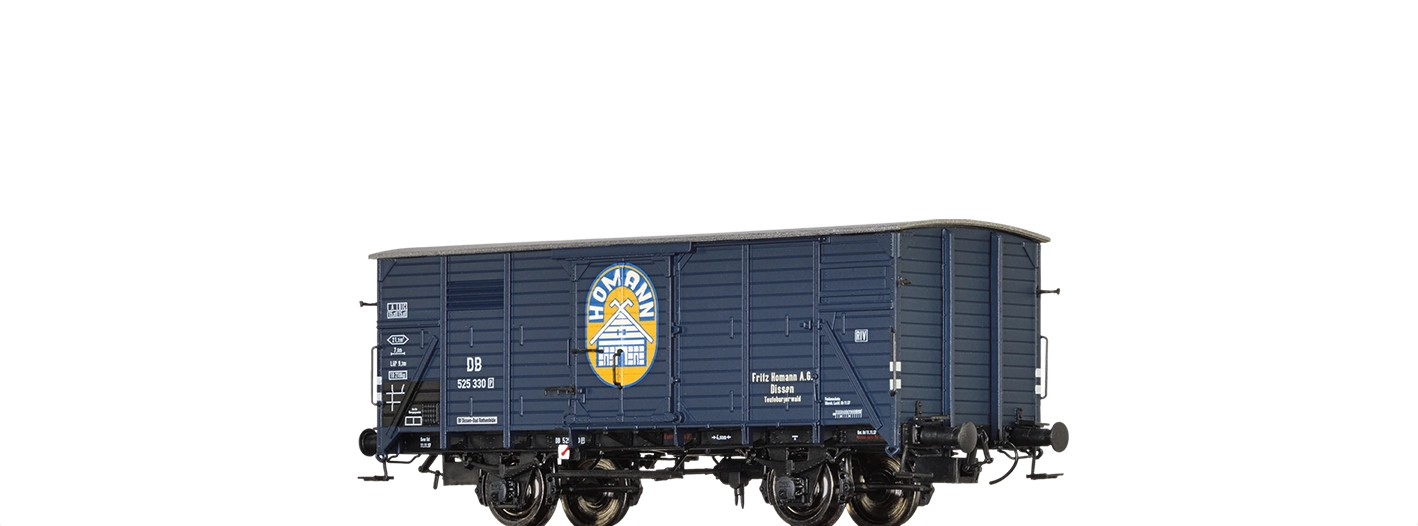 50961 - Gedeckter Güterwagen G10 "Fritz Homann" DB