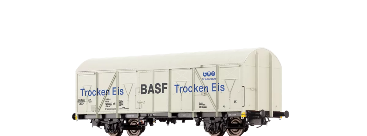 67812 - Gedeckter Güterwagen Gbs-uv§253§ "BASF Trocken Eis" DB