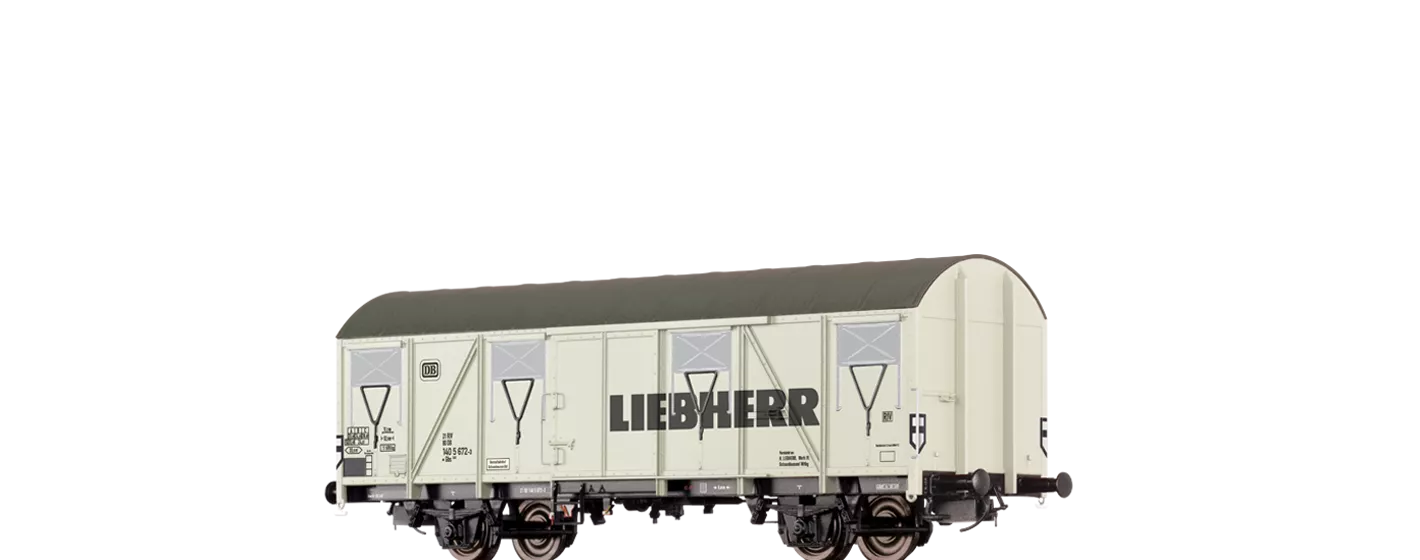 67819 - Gedeckter Güterwagen Gbs§245§ "Liebherr" DB