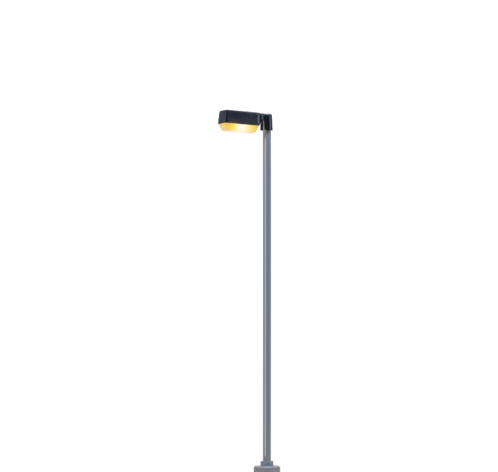 84032 - Aufsatzleuchte kantig, Stecksockel mit LED