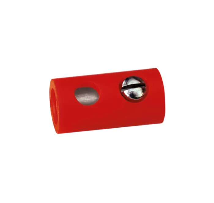 3012 - Muffen rund, ∅ 2,5 mm, rot