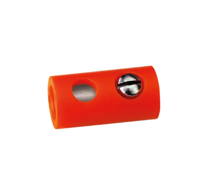 3046 - Muffen rund, ∅ 2,5 mm, orange