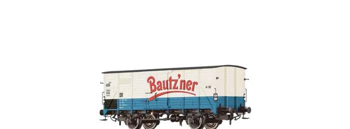 49714 - Gedeckter Güterwagen (Gw) G "Bautz'ner" DR