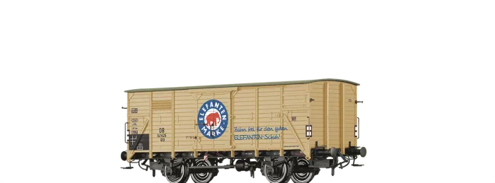49818 - Gedeckter Güterwagen G10 "Elefanten Schuhe" DB