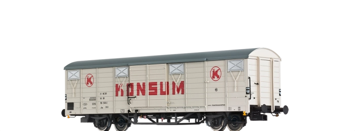 49931 - Gedeckter Güterwagen Gbs§[1500]§ "Konsum" DR