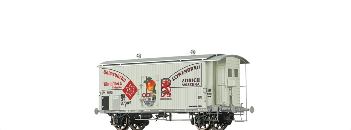 50972 - Gedeckter Güterwagen K2 "Salmenbräu" SBB
