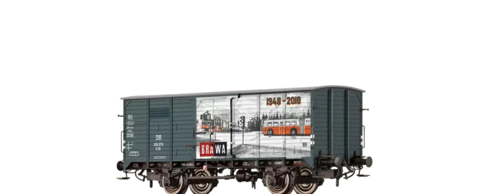 67484 - Gedeckter Güterwagen G10 "BRAWA" DB