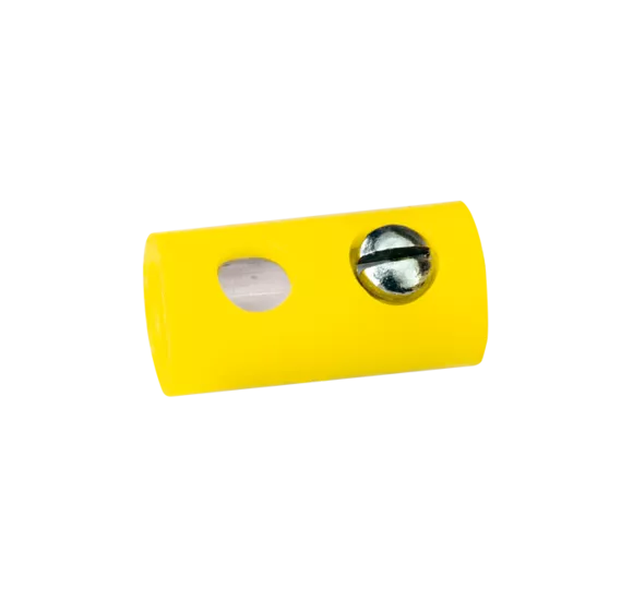 3041 - Muffen rund, ∅ 2,5 mm, gelb