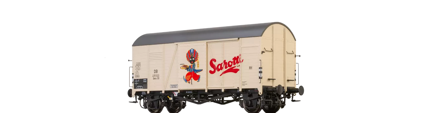 37190 - Gedeckter Güterwagen Gmrs 30 "Sarotti" der DB