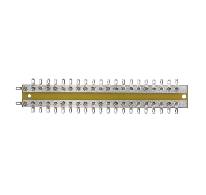 3916 - Verteiler-Lötösenplatte, 20-fach