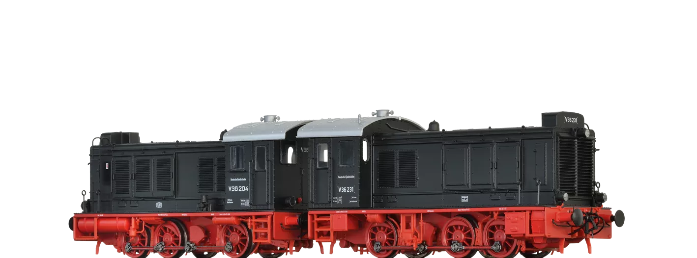 41636 - Diesellok BR V36 DGEG (DB), 2er-Set "Doppeltes Lottchen"