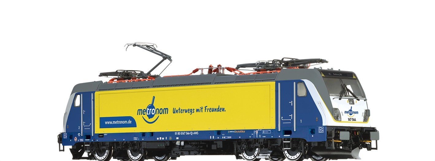 43838 - TRAXX Ellok BR 147 Metronom