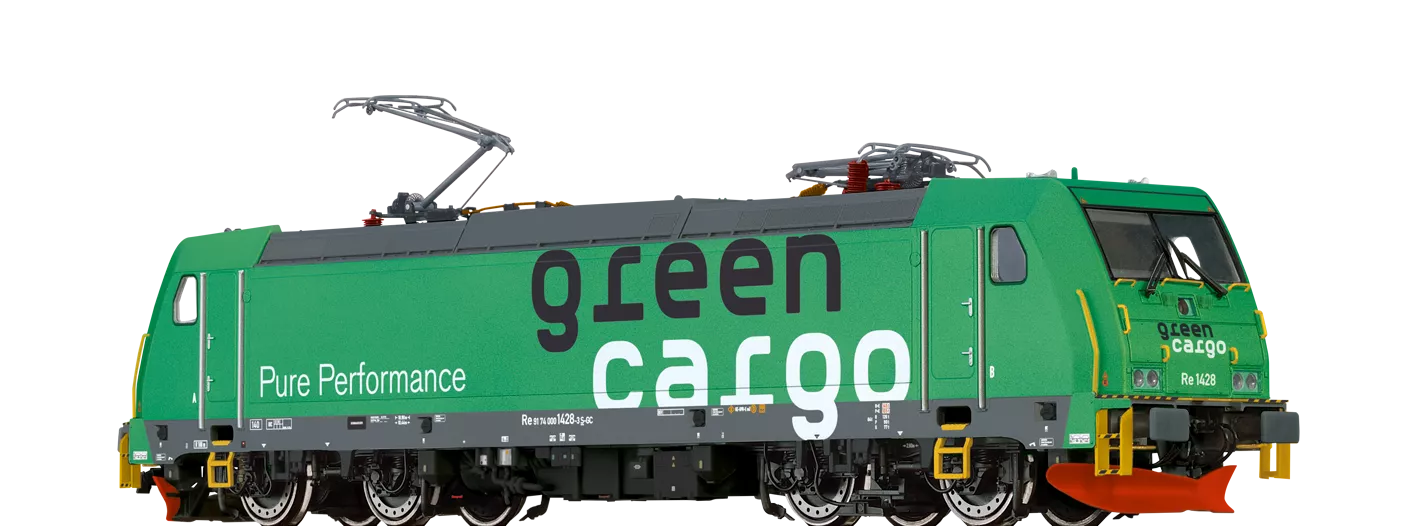 43964 - TRAXX Ellok Re1428 Green Cargo