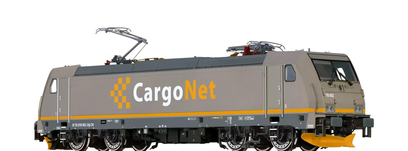 43988 - TRAXX Ellok CE 119 CargoNet