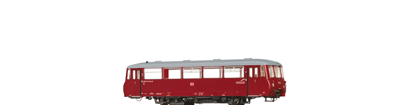 44128 - Dieseltriebwagen BR 772 DB, Oberweißbacher Berg- und Schwarzatalbahn (OBS)