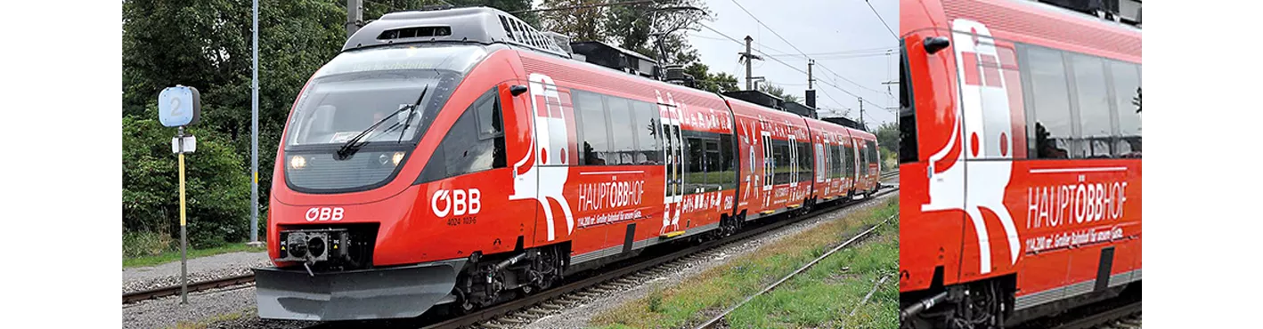 44254 - Elektrotriebwagen Talent BR 4024 "HAUPTÖBBHOF" ÖBB