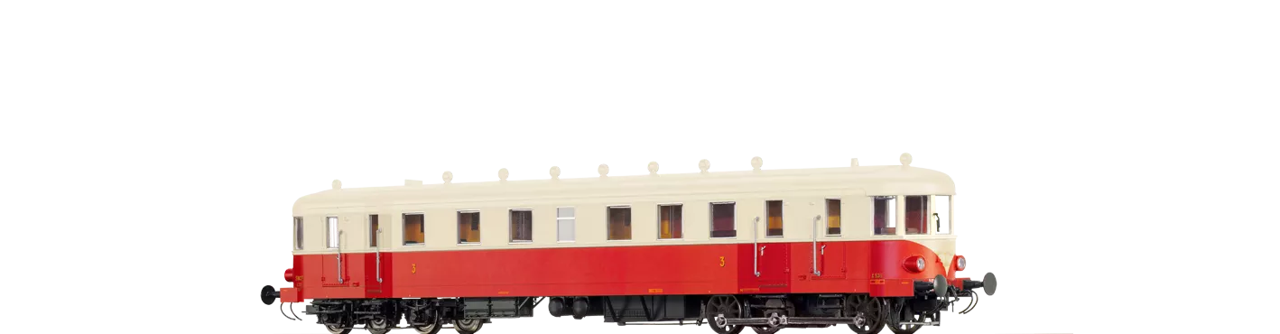 44362 - Dieseltriebwagen VT 137 Bauart BC4vT 32-34 SNCF, ohne Beiwagen