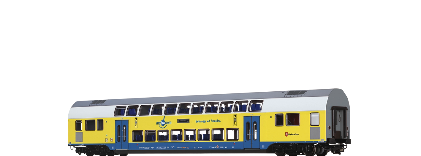 44572 - Doppelstock-Mittelwagen 2. Kl. Metronom (RE 3 Hamburg Hbf)