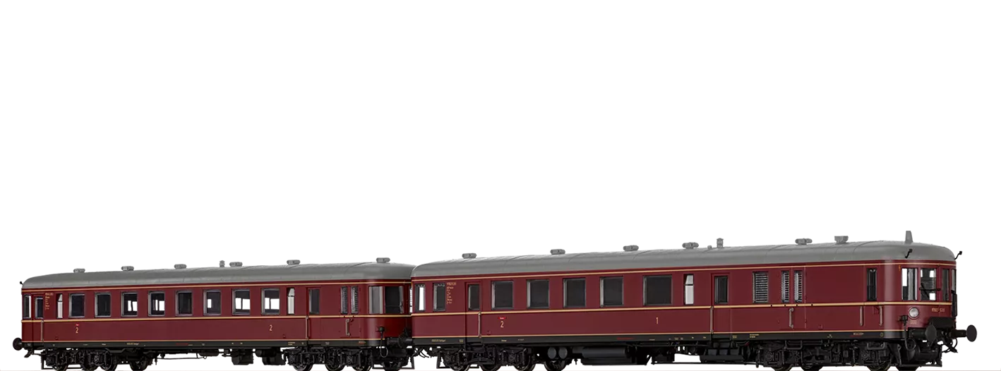 44720 - Verbrennungstriebwagen BR VT 60.5 und Beiwagen BR VS 145 DB