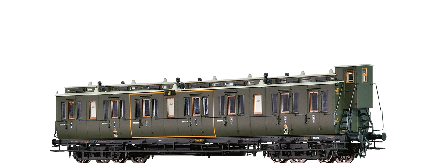 45267 - Abteilwagen AB4 K.P.E.V.
