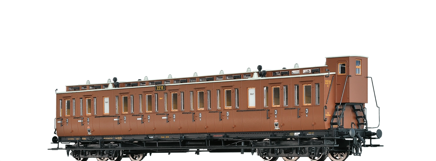 45269 - Abteilwagen C4 K.P.E.V.