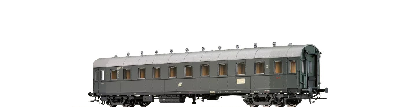 45302 - Schnellzugwagen 2. Klasse B4üw 30/52 DB
