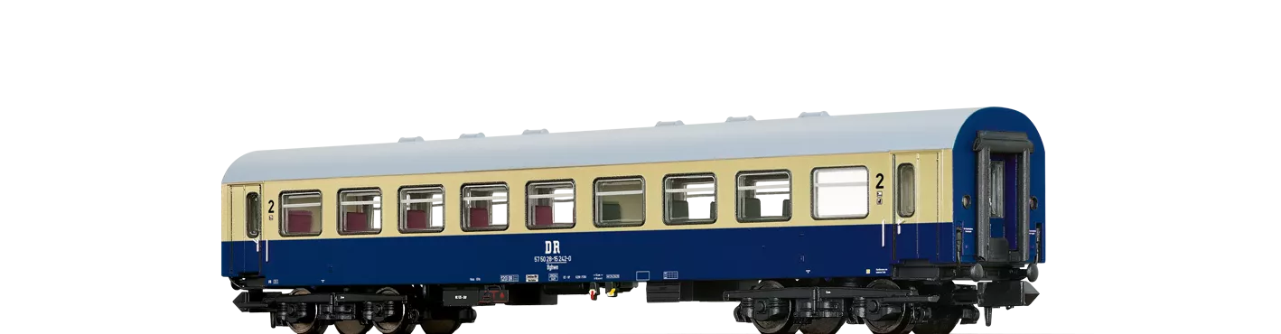 45363 - Personenwagen Bghwe DR (Rekowagen)