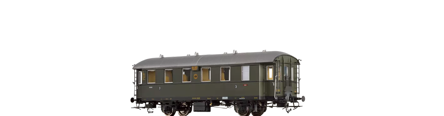 45501 - Einheits-Nebenbahnwagen Ci-33 DRG