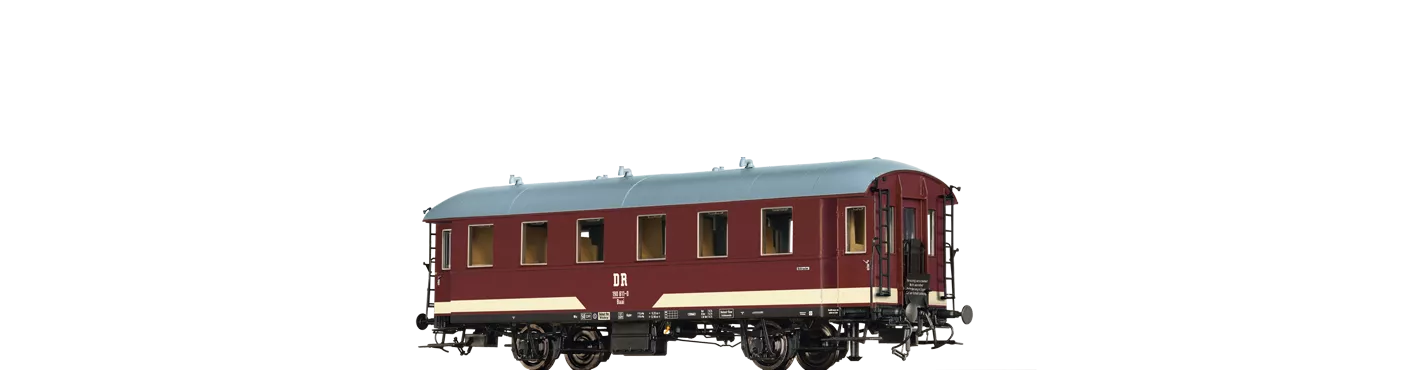 45531 - Einheits-Nebenbahnwagen Baai DR