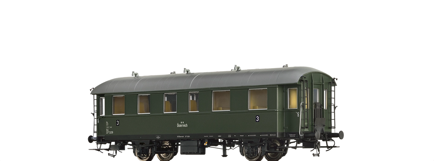 45536 - Einheits-Nebenbahnwagen Cip BBÖ